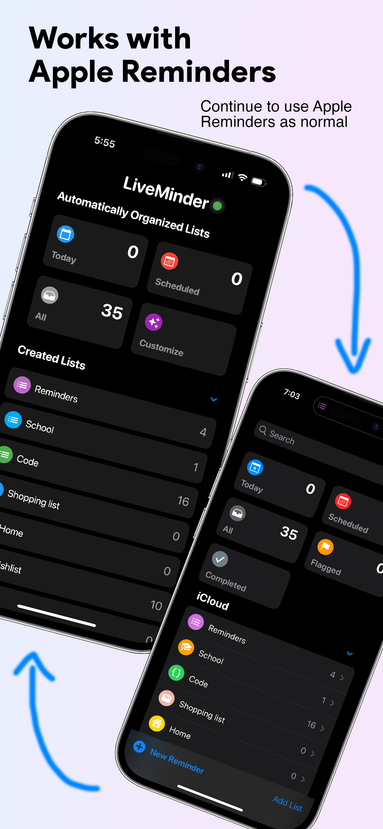 Live Minder App Screenshot 2
