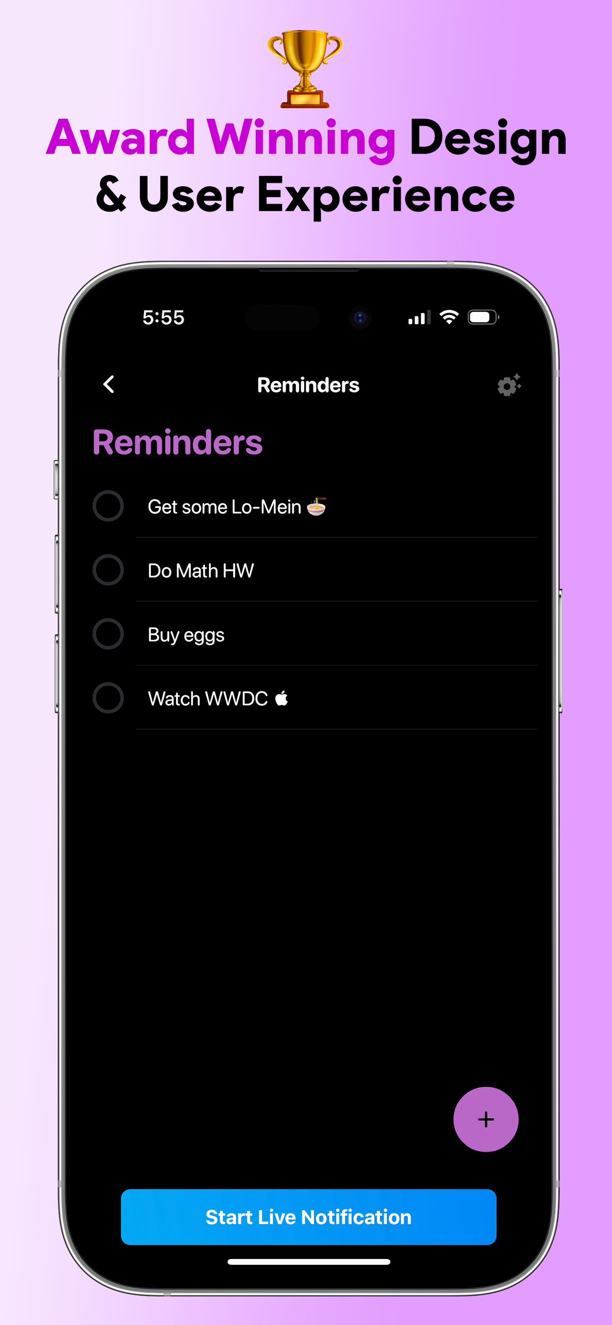 Live Minder App Screenshot 3